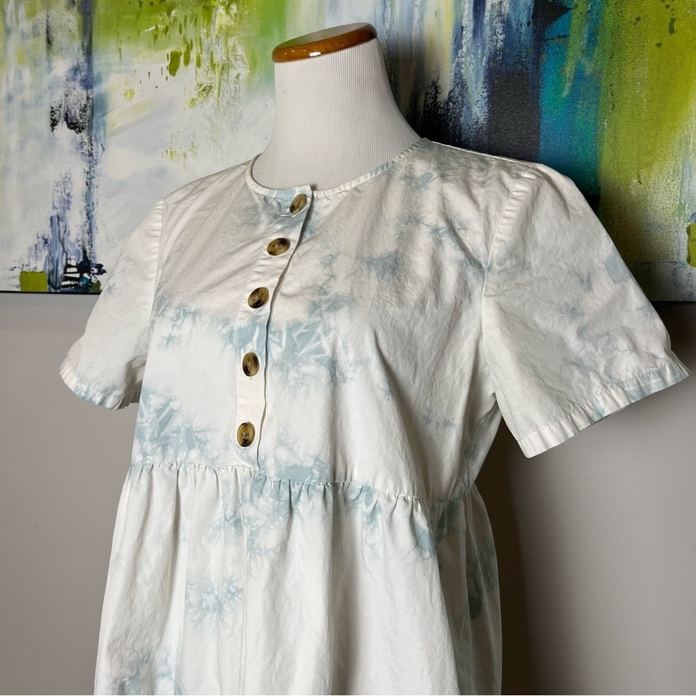 Madewell Tie-Dye Cotton Dress